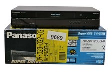 Panasonic NV-SV120 | Super VHS VCR | PAL | BOXED
