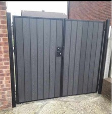 Bespoke steel framed driveway