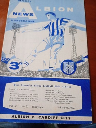 West bromwich albion - v, cardiff