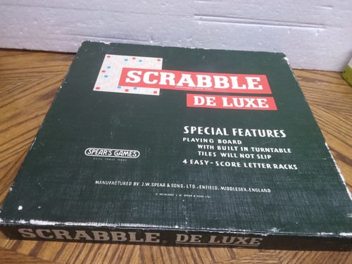 Vintage 1973 scrabble luxe - vintage, de
