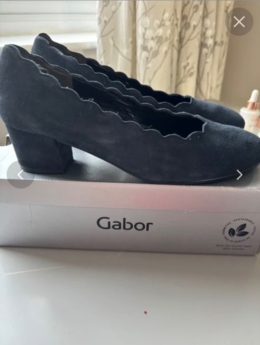 Gabor ladies navy suede - , shoes