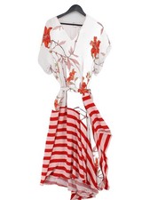 Reiss Wrap Midi Dress M in