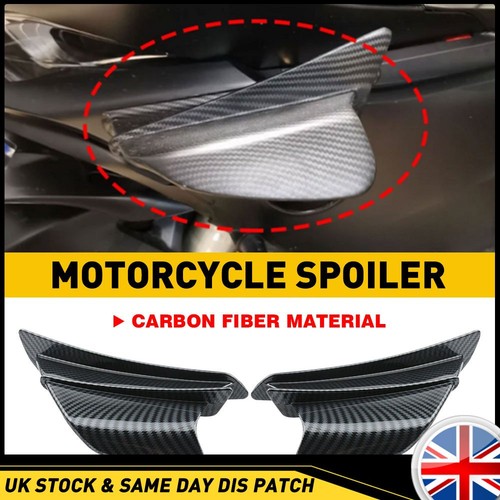 Motorcycle side winglet - side,