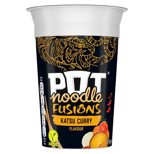 Pot noodle fusions - fusions, curry