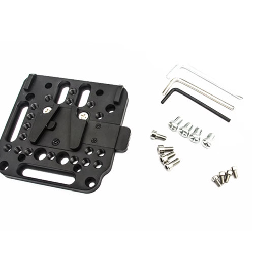 Dual mount quick lock - v,