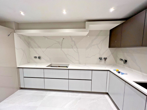 Calacatta grey quartz - calacatta,