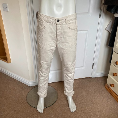 Primark cream relaxed tapered - cream,