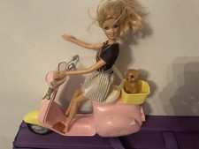Barbie Mo-Ped Motorbike With