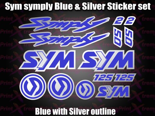 Sym symply stickers - 1,, 2