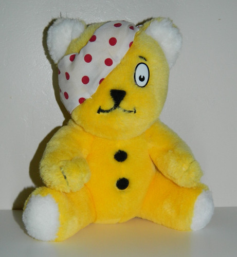 Vintage pudsey bear plush - pudsey,