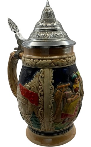 Vintage german beer stein - vintage,