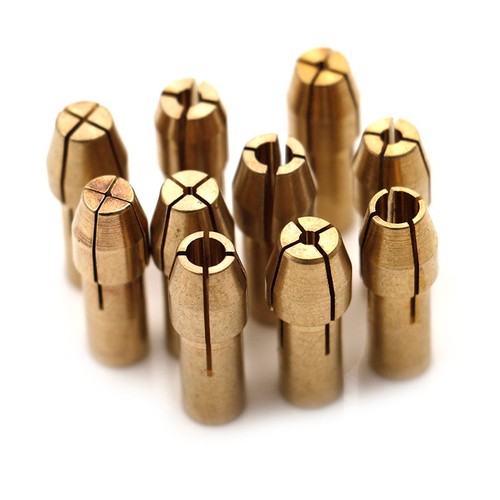 10x brass drill - brass, chuck