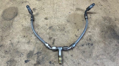 Harley panhead braided - braided, head