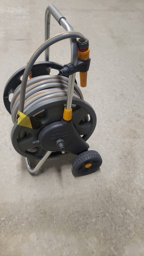 Hozelock hose reel with wheels - hose,