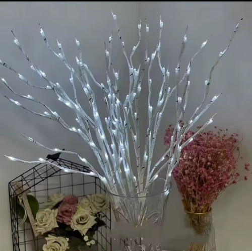 Led birch twig - birch, light