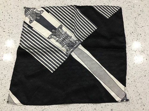 Authentic hermes silk pocket - silk,