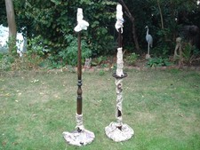 2 VINTAGE VICTORIAN LAMP