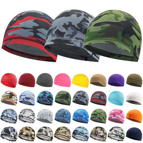 Cycling skull beanie cap thin - skull,