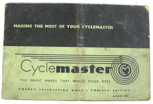 Cyclemate cyclemaster moped - cyclemaster,