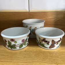 Job Lot  Portmeirion Botanic Gardens Ramekins & Dip Bowl Dishes