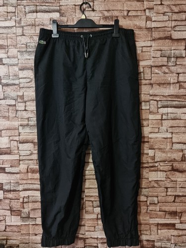 Lacoste black tracksuit - lacoste,