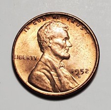 1952 D LINCOLN WHEAT PENNY UNC