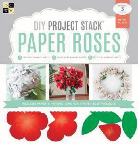 Dcwv paper roses diy project - roses,
