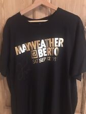 floyd mayweather signed T Shirt W/COA