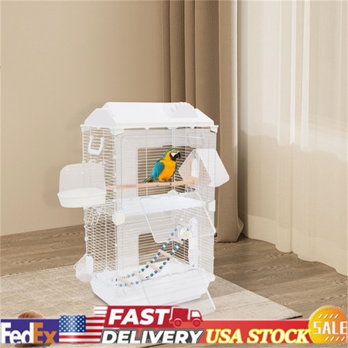 Bird cage double - double, parrot
