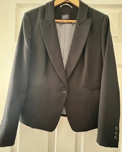 Ladies black single - m&s,