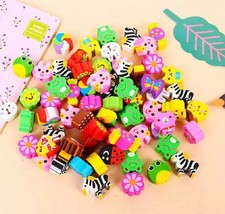Animals Shaped Erasers Fun