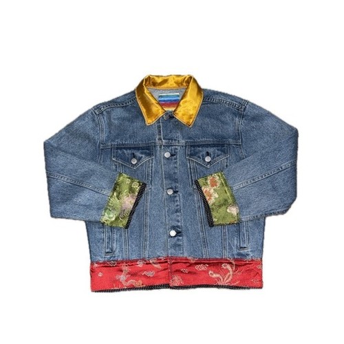 Unif nwt upcycled patchwork - unif,