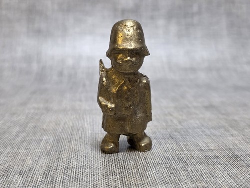 Miniature solid brass - miniature, german