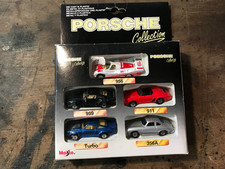 MAISTO DIECAST CARS VEHICLES PORSCHE 959 911 956 356A 911 TURBO PORSCHE COLLECT