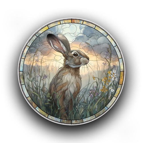 Hare rabbit spring meadow - hare,