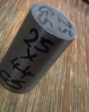 Grade 5 titanium bar end 25mm