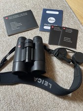 Leica Ultravid 10 X 42 BR Binoculars Black Leica Case Passport & Booklets sep/04