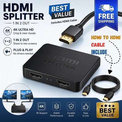Input output hdmi splitter - 1,
