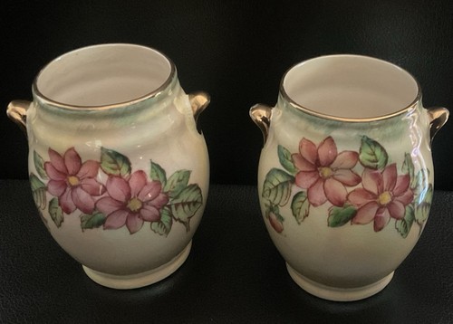 Vintage maling vases pair - vintage,