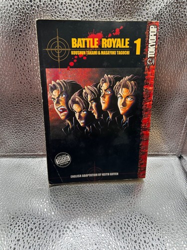 Tokyopop battle royale manga - battle,