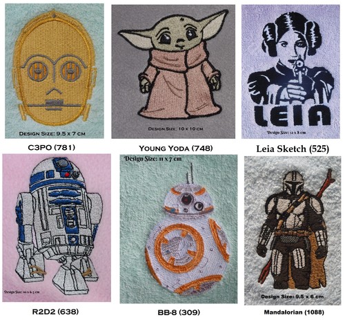 Leia yoda c3po bb8 or - bb8, r2d2