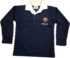 Child England Rugby Shirt Navy