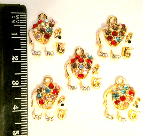 Gold plated lucky white - gold,