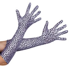 DALMATION PRINT GLOVES CRUELLA