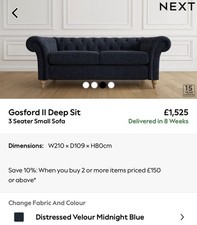 NEXT Gosford II Deep Sit 3