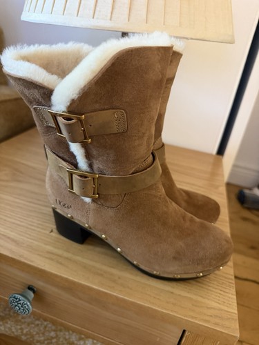 Ugg brea chestnut brownsuede - ugg,