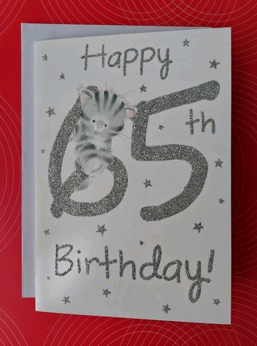 Female happy 65th birthday - female,