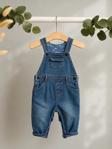 Mini club baby boys blue - blue, denim