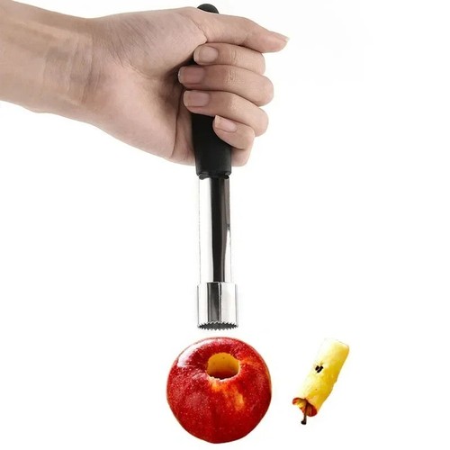 Stainless steel apple - steel, corer