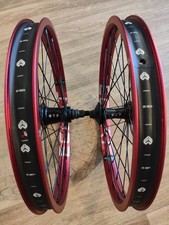 Custom Build BMX Wheels -  Wethepeople x Éclat - Red / Black 